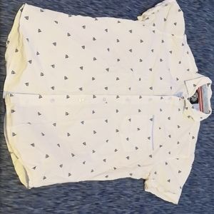 Small, white short sleeve shirt